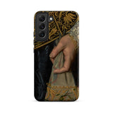 Young Woman - Nicolaes Pickenoy Phone Case Samsung Galaxy S22 Plus / Matte Black Gold Ornate Phone Case Detailed Painting Hand Nicolaes