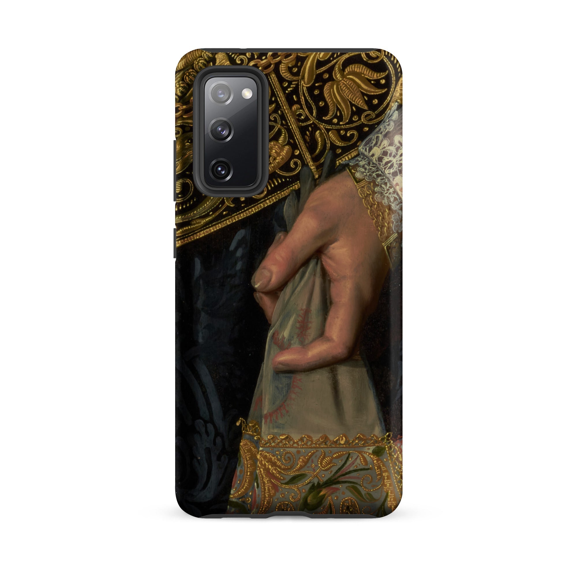 Young Woman Nicolaes Pickenoy Samsung Case, Galaxy S20 Fe / Matte, Phone Case Detailed Painting Person’s Hand Fabric Elaborate