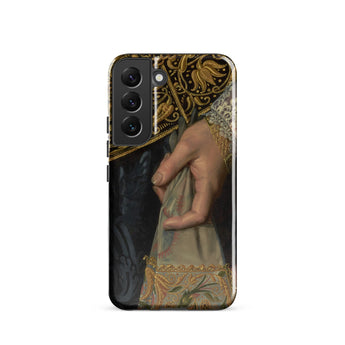 Young Woman - Nicolaes Pickenoy Samsung Case, Galaxy S22 / Gloss, Smartphone Case Classical Painting Hand Fabric Intricate Gold
