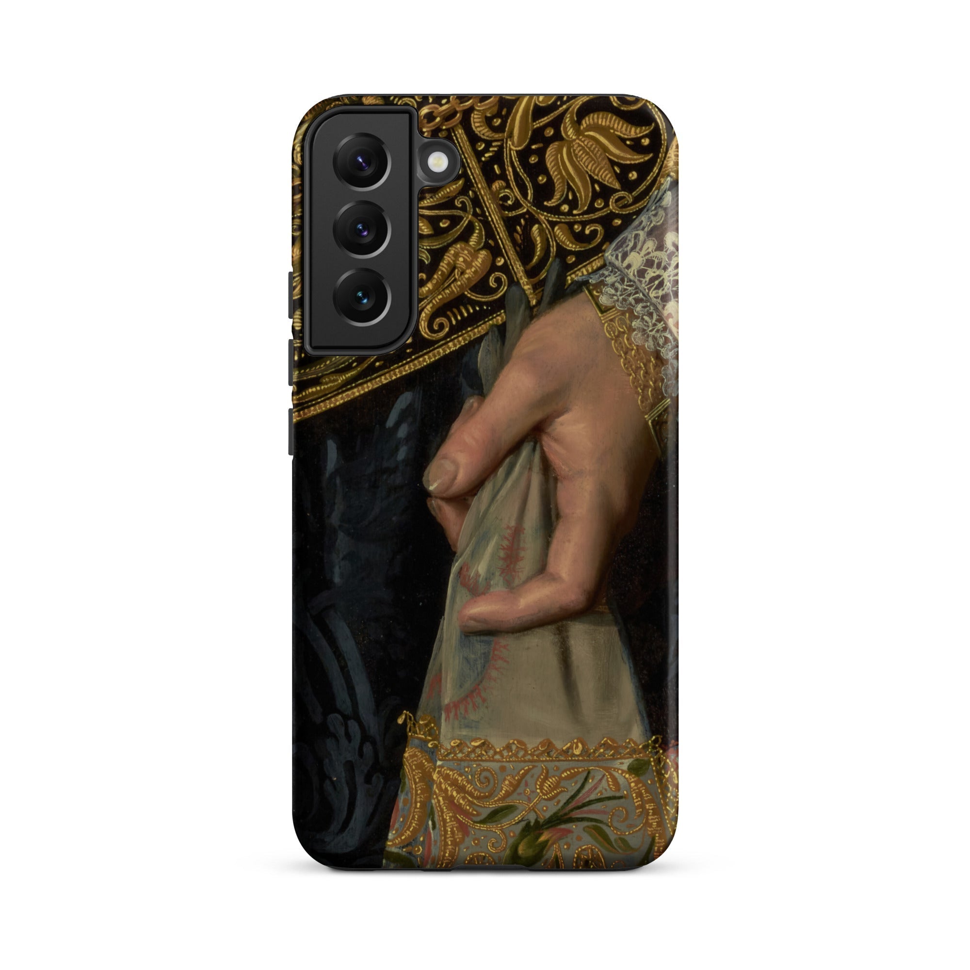 Young Woman Nicolaes Pickenoy Samsung Case, Galaxy S22 Plus / Matte, Smartphone Case Classical Painting Hand Fabric Intricate Gold