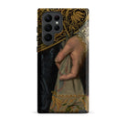 Young Woman Nicolaes Pickenoy Samsung Case, Galaxy S22 Ultra / Matte, Smartphone Case Classical Painting Ornate Gold Embroidered Design Hand