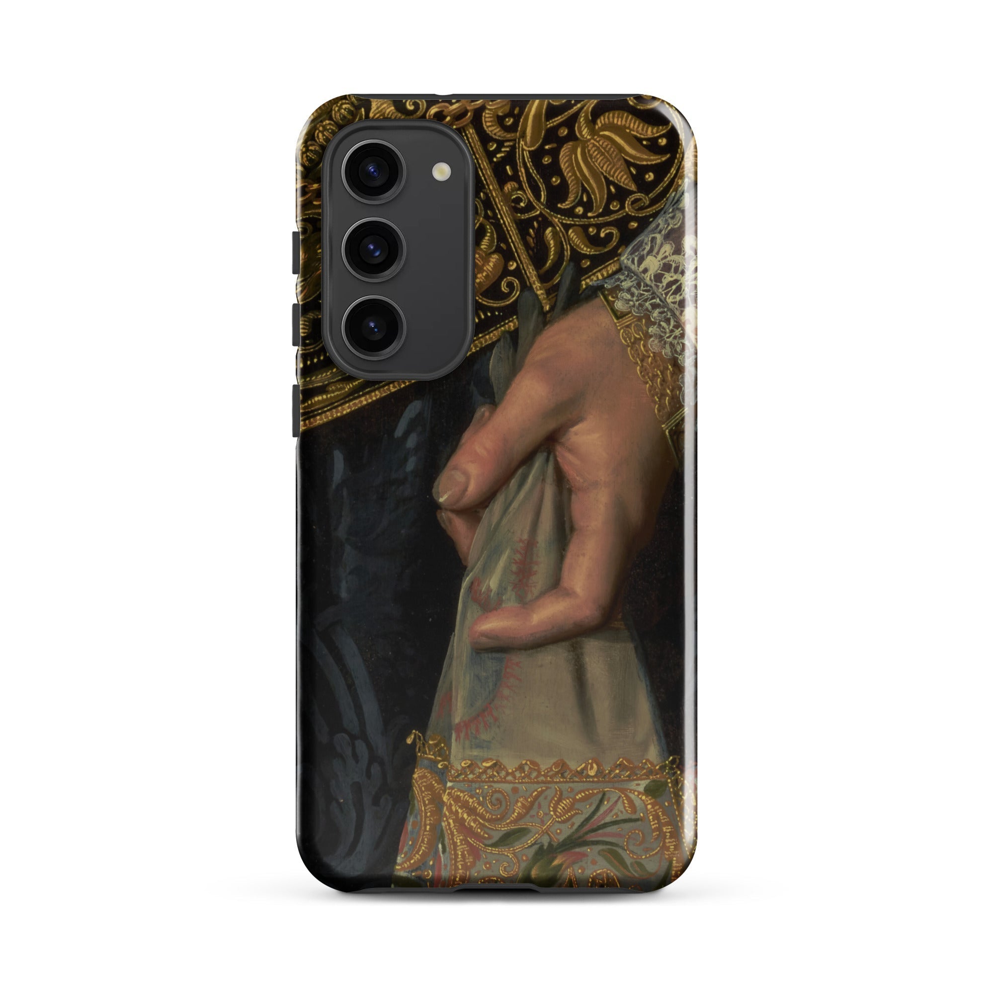 Young Woman Nicolaes Pickenoy Samsung Case, Galaxy S23 Plus / Gloss, Smartphone Decorative Case Ornate Historical Painting Hand Pouch
