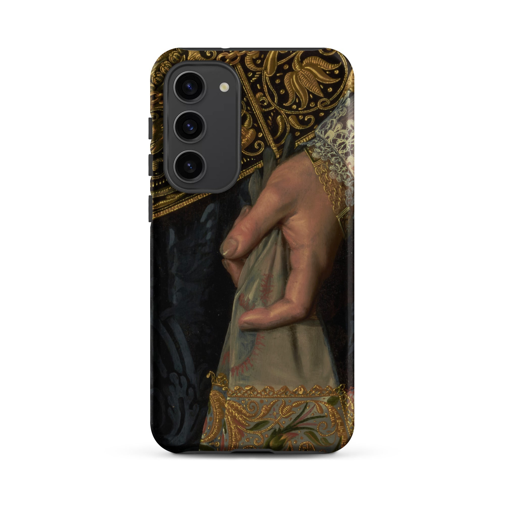 Young Woman Nicolaes Pickenoy Samsung Case, Galaxy S23 Plus / Matte, Smartphone Case Detailed Painting Hand Purse