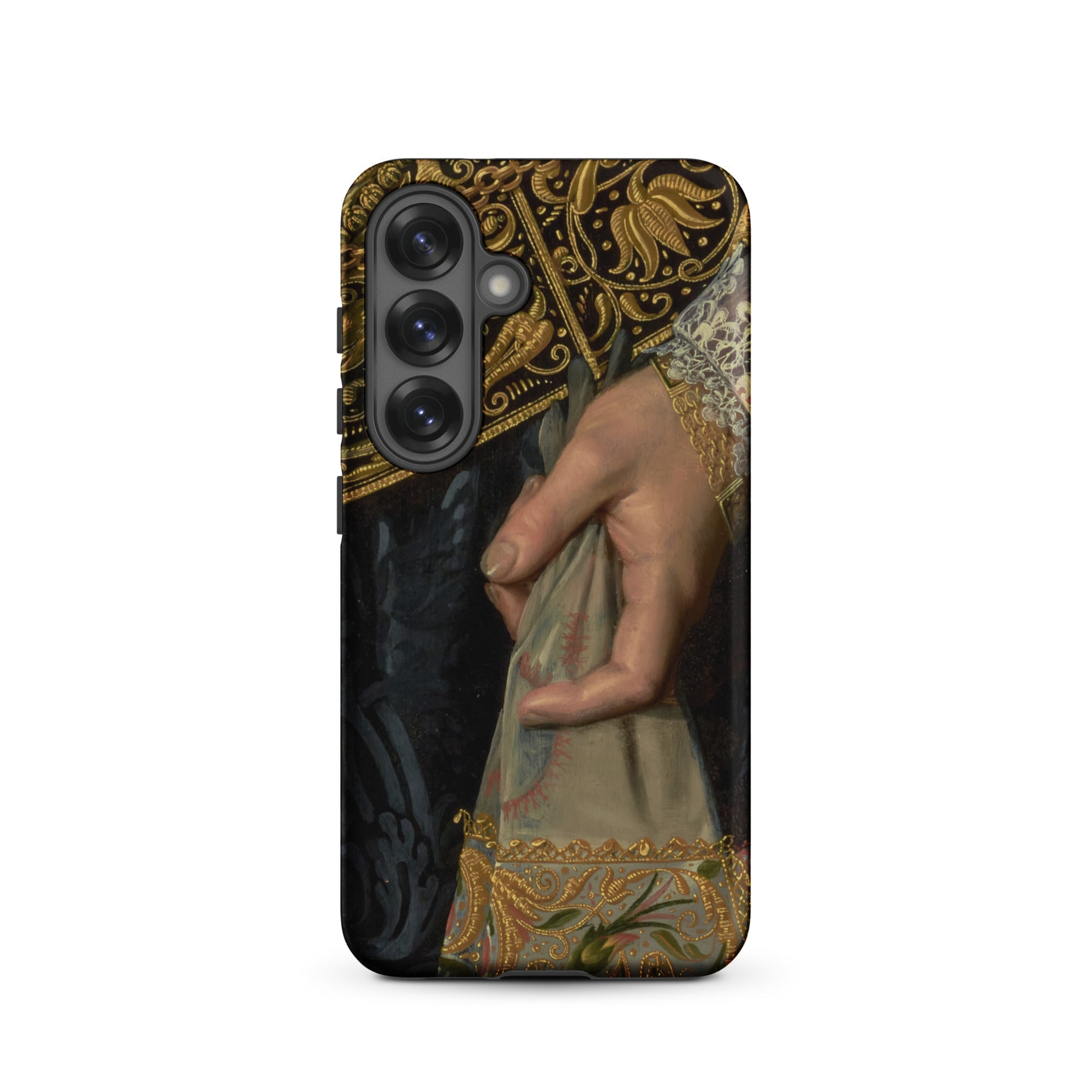 Young Woman Nicolaes Pickenoy Samsung Case, Galaxy S25 / Matte, Smartphone Case Painting Ornate Sleeve Hand