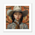 Zhi - Lesbian Chinese Cowgirl Art Print