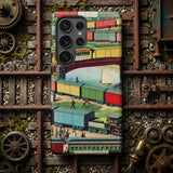 Zig-zag - Vintage Railway Illustration Phone Case, Mobile Cases, Toby Leon