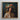 Zohair - Gay Maghrebi Aesthete Art Print / Canvas Square-framed Portrait Man Ornate Floral Crown Embroidered Silk